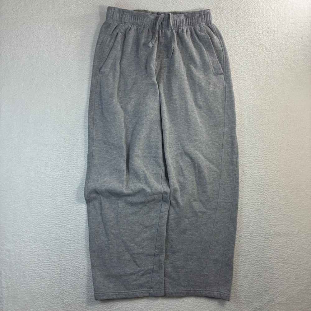 Y2K Starter Baggy Track Pants Men S Gray Sweatpants Loose Relaxed Drawstring
